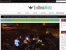 Tablet Screenshot of endless-waltz.com